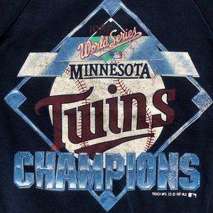 MINNESOTA TWINS 1987 WORLD SERIES SWEATSHIRT